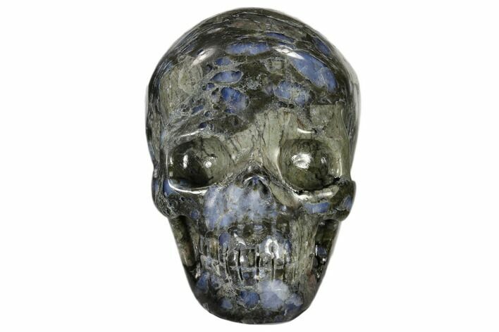 Carved, Que Sera Stone Skull #118095